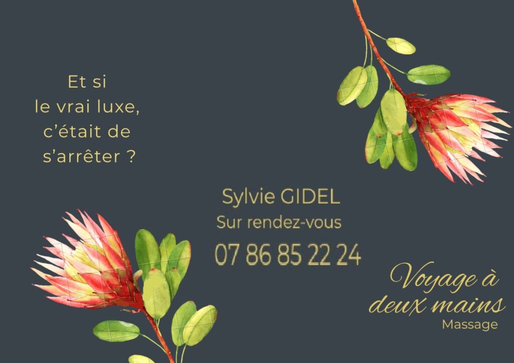 Présentation Sylvie massage bien-être